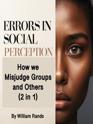 cover image of Errors in Social Perception